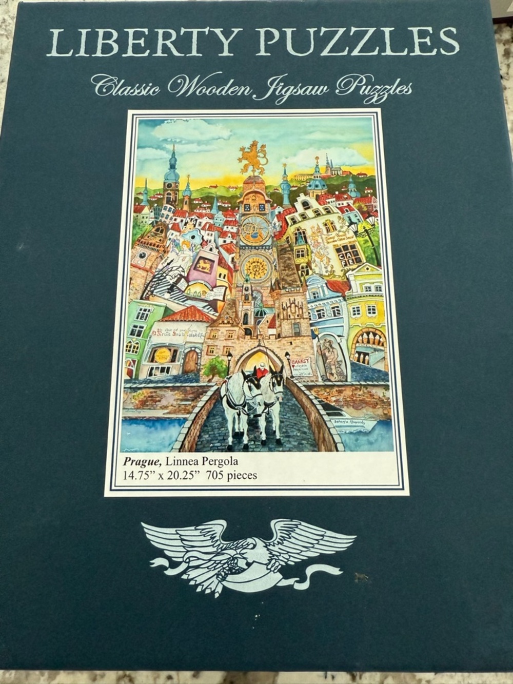 Prague Wooden Liberty Puzzle